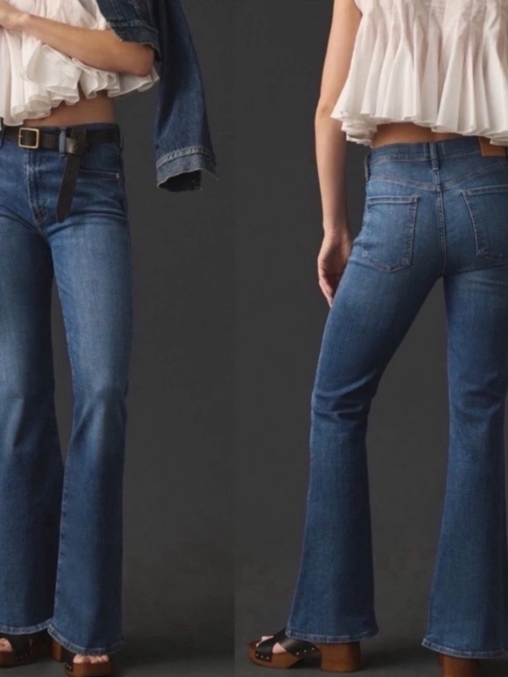 Citizens Of Humanity Blue High-Rise Bootcut Jeans